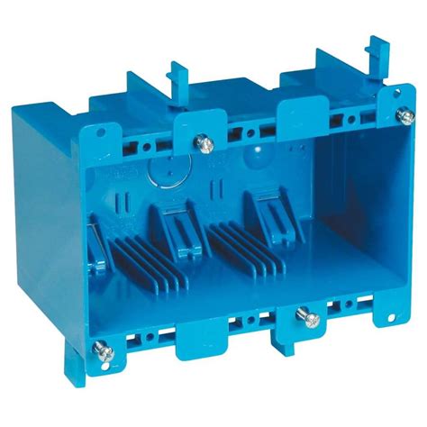 cut in electrical box 3 gang|3 gang outlet box.